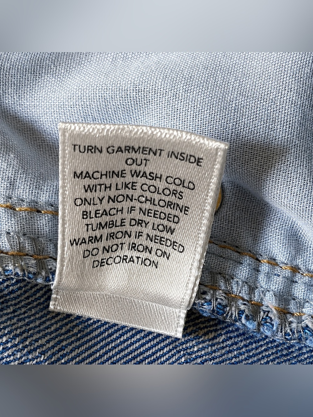 Christopher & Banks Light Blue Jeans Embroidered 12 - Picture 6 of 8